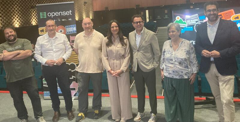 Imagen de la presentaci�n de las jornadas profesionales 'OpenSet'